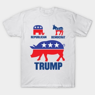 Political Party Mascots T-Shirt